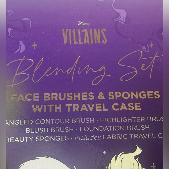 Disney Villains Blending Brush Set NIB - Picture 7 of 8